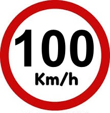 Speed Limit (100 km/h) - Regulatory Signs Traffic Sign in Pakistan